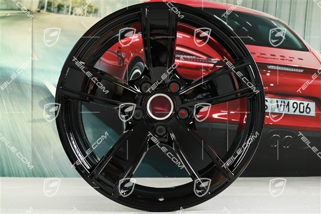 20" Felga Carrera Sport, 10,5J x 20 ET47, czarny wysoki połysk