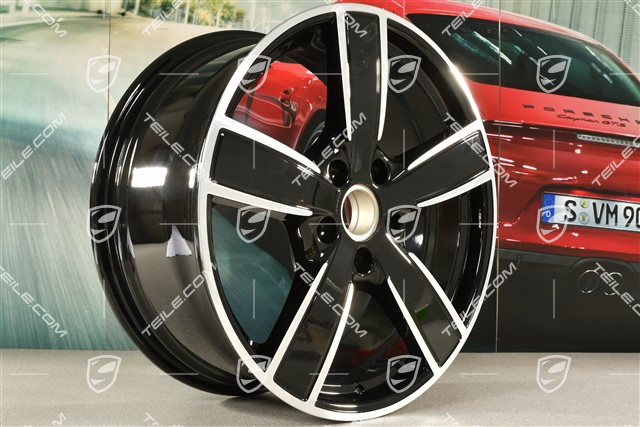 20" Felge Sport Classic Komfort, 9J x 20 ET50, schwarz hochglanz