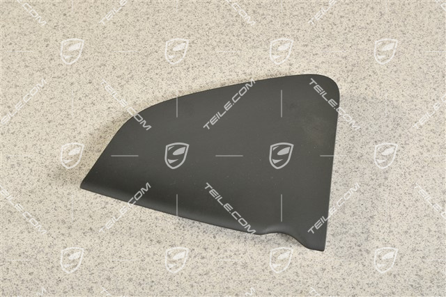 Blenda zamka hardtopa, czarna, L