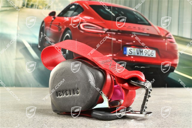 Coupe / Targa, Pas bezpieczeństwa, czerwony, L