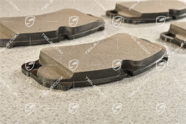 Front brake pad set, PSCB, L+R