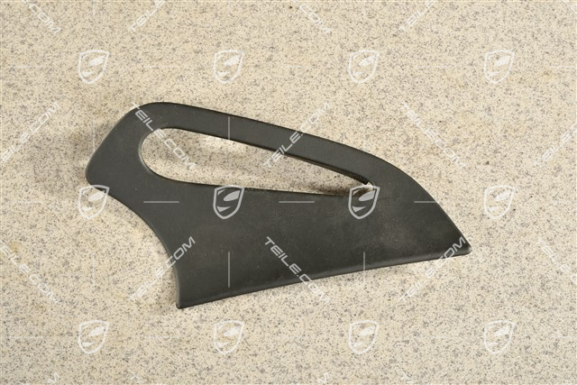 Sicherheitsgurt Abdeckung / Rosette, Lackiert, Schwarz, hinten, Coupe, R