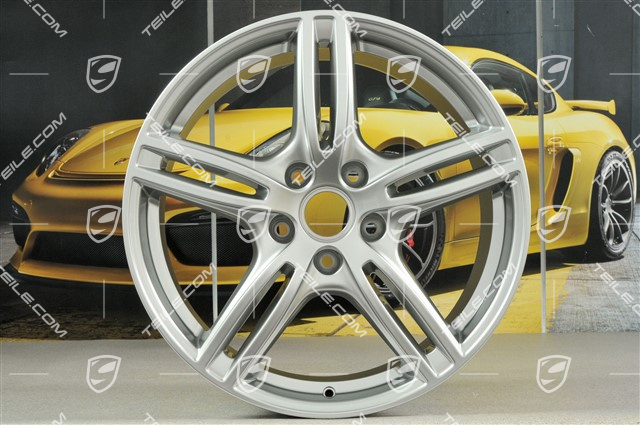 20" Felgensatz Turbo, 10,5J x 20 ET71 + 9,5J x 20 ET71, für Winterbetrieb, Brilliantchromlack