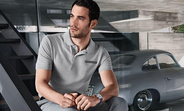 Classic Collection, Polo-Shirt, Men, grey melange, S 46/48