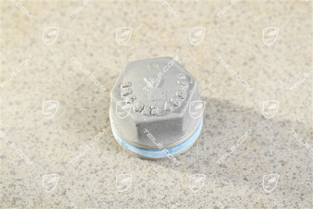 Verschlussschraube, Stützlager / Dämpferlager, VA Carrera RS, L=R