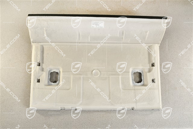 Klebeteppich / Hutablage / Bodenbelag, Schwarz, Coupe