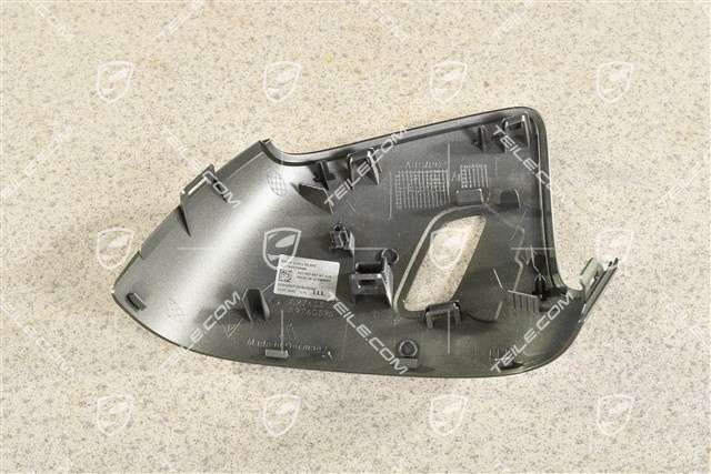 Osłona dolna lusterka zewnętrznego, Real Top View, czarny mat, L