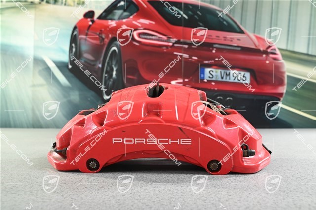 Bremssattel / Festsattel, VA, Rot, L