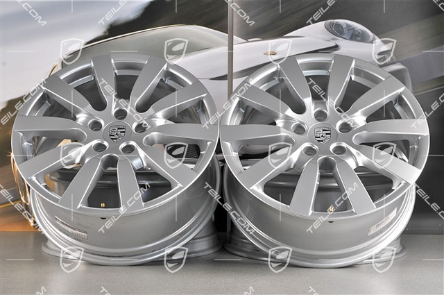 20" Felgensatz Cayenne SportDesign II, 9J x 20 ET57, Brilliantchrom