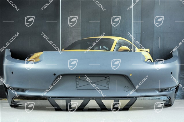 Rear bumper, PDC + camera