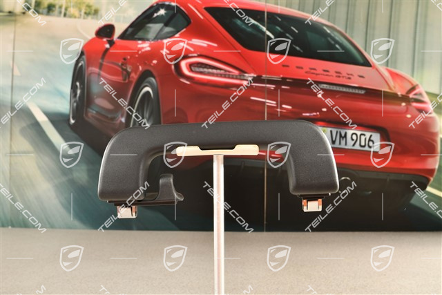 Haltegriff / Zuziehgriff, Hinten, Schwarz, R