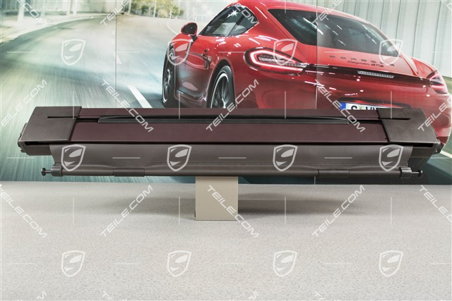 Kofferraumabdeckung mit Elektrisches Rollo an Heckscheibe, Espresso