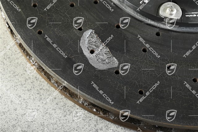 PCCB Keramik-Bremsscheibe, 20" / 420mm,  beschädigt, R