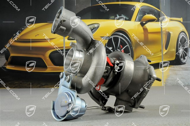 Turbosprężarka, V8 4.8L Cayenne Turbo / Turbo S, 368/397/404 KW, Zyl. 5-8, L