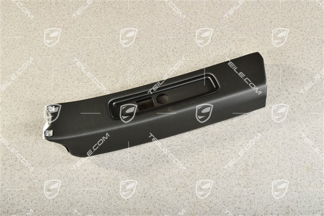 Verkleidung, B-Säule, Kunstleder, Schwarz, Coupe, L