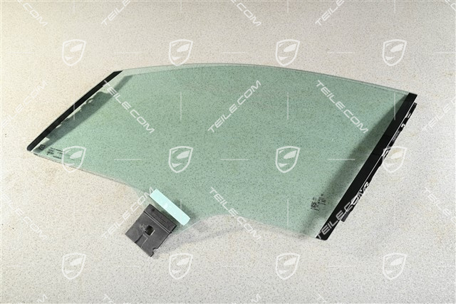 Door window glass, front, Green heat-insulating glass, L