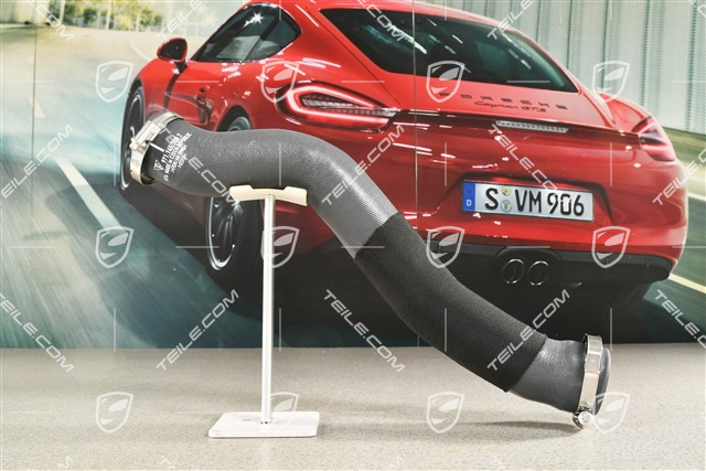 4,0 TDI, Charge air cooling system / Intake pressure pipe, upper, R