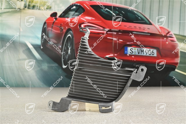Blenda / osłona wlotu powietrza, boczna, PDC, czarny mat, L