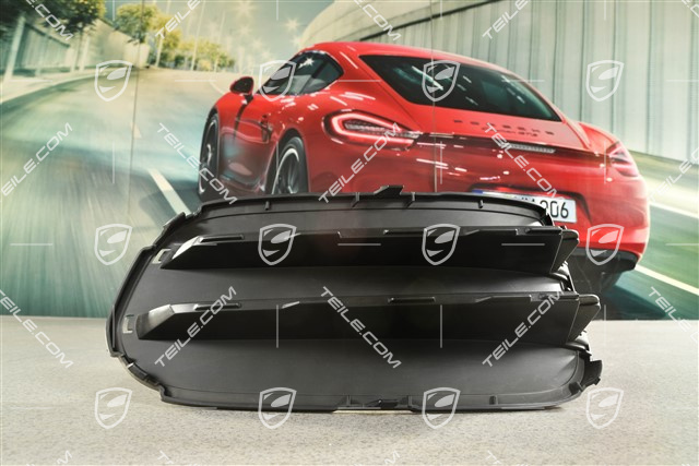 Cover Air duct / guide, Black, R