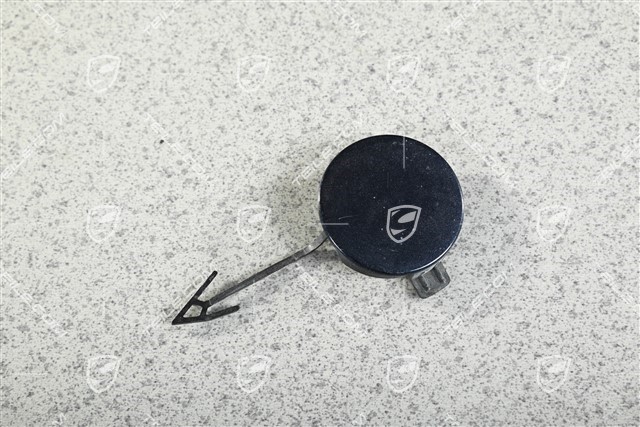 Front bumper, Towing hook lug cover / cap / trim, paintable