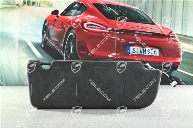 Sonnenblende, Alcantara Schwarz, L