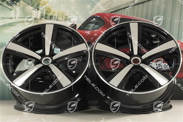 21-inch "Exclusive Design Sport", alloy wheels set, 9J x 21 ET26 + 10J x 21 ET19