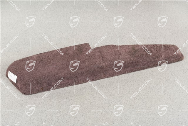 Ablagekasten Türverkleidung , Teppich / Kunstleder, Weinrot, L