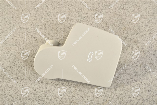 Dżwignia otwierania maski / pokrywy silnika, RHD, Chalk