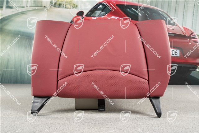 Teppich für Notsitzrückenlehne / Rücksitz / Rückenlehne, Schriftzug Turbo, Boxsterrot, L