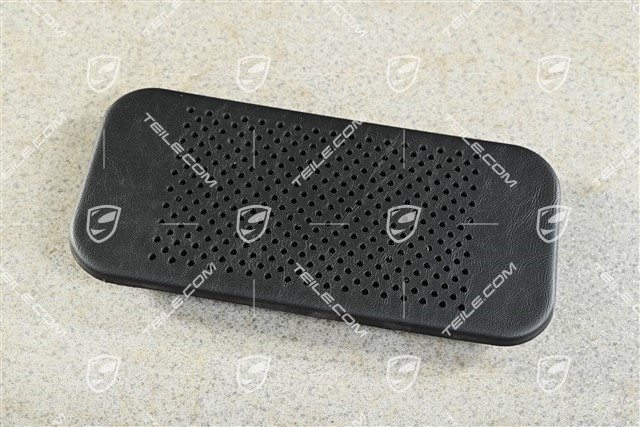 Speeker trim / cover, leatherette