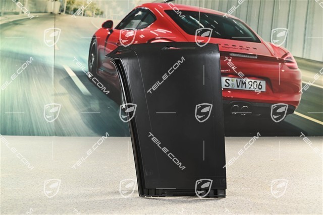 GT3, Osłona kratki wlotu powietrza, tylna, Czarny mat, L