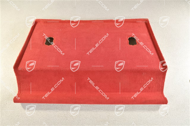 Klebeteppich / Hutablage / Bodenbelag, Bordeauxrot, Coupe