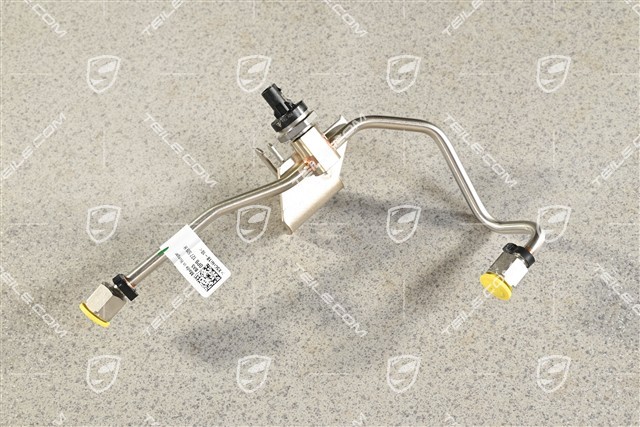 High pressure fuel system line with sensor, Cyl. 4-6