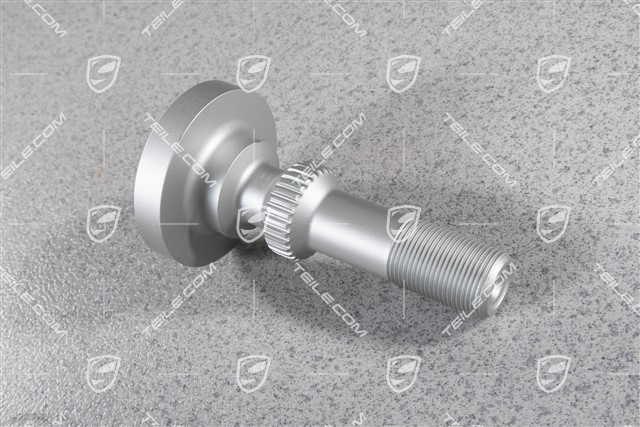 Spyder, Tension bolt / Clamping pin / stub, wheel carrier front, L=R