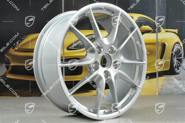 20" Felgensatz, Carrera S III, 8J x 20 ET57 + 9,5J x 20 ET45, Brilliantchromlack
