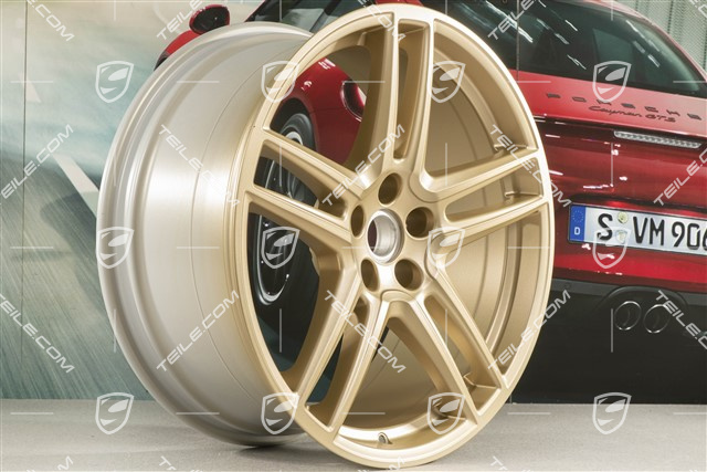 20" Felga "Macan Turbo", 9J x 20 ET26, CMS, aurum satynowy półmat