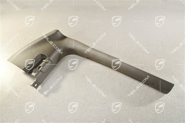 Tapicerka słupka-A, część dolna, Agate Grey, L