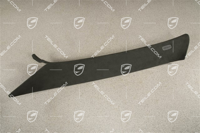 Tapicerka słupka A, Alcantara, czarna, L