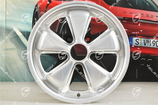 15-inch Fuchs alloy wheel rim, 4,5J x 15, restored