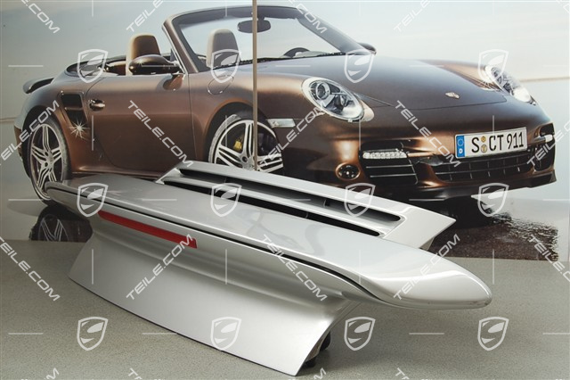 Turbo engine lid, incl. rear spoiler, COUPE, complete