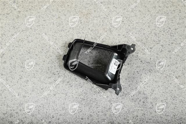 Lenkradblende, Schwarzmatt