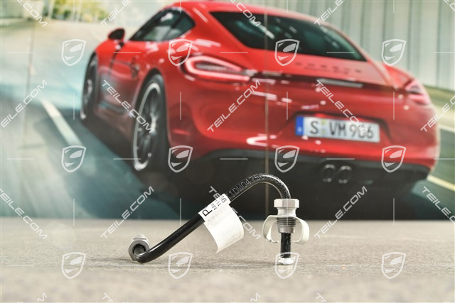 S, Brake line, rear caliper, R