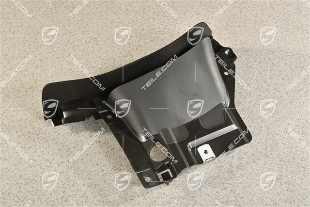 Gummilippe der Schwellerblende, hinten, schwarz, L