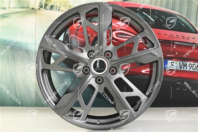 21" Felge Cross Turismo Design, 9,5J x 21 ET60, Vesuvgrau