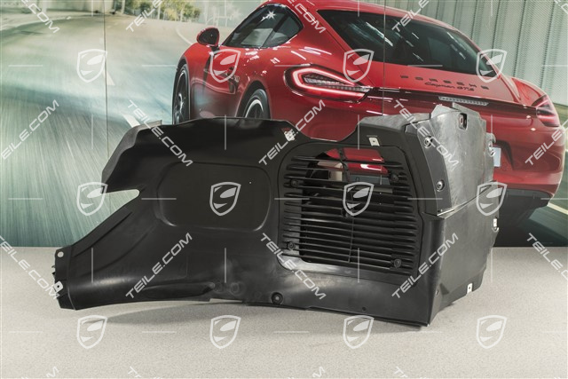 Spyder, Plastikowe nadkole przednie, część przednia z kratką, L