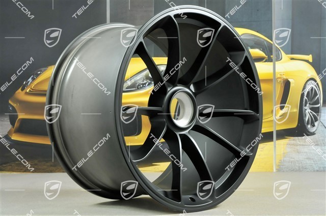 21-inch wheel GT3RS, 12,5J x 21 ET48, black satin matt