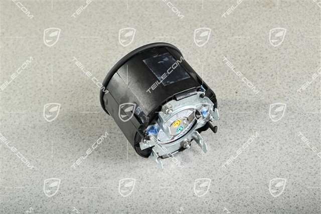 Airbag, Leder, schwarz