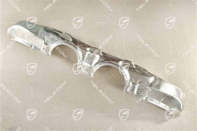 Hitzeschutz Stossfängerträger hinten, Sportabgasanlage