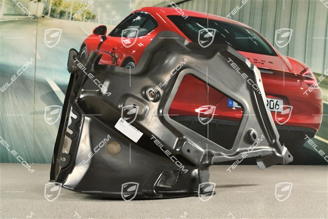 Rama lampy tylnej, dolna część poszycia tylnego błotnika, L