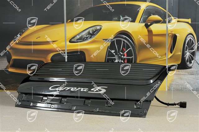 Maska tylna (pokrywa silnika), komplet(ze spoilerem i napędem), C4S Coupé